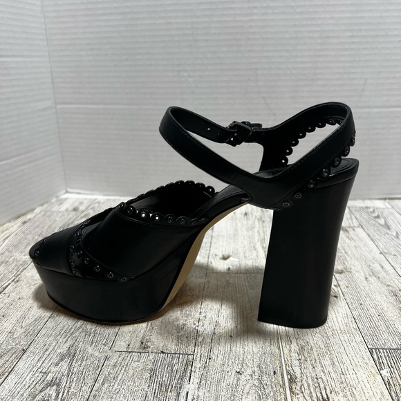 Michael KORS Platform Sandals 8.5 black - Picture 7 of 8